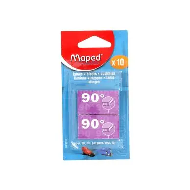 Prix Promo Lames de rechange pour outil de coupe à 90° set de 10 - Maped