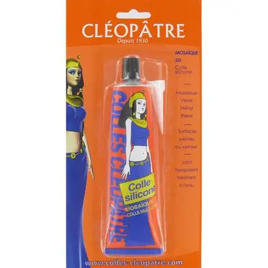 Colle silicone 85g - Cléopatre Paiement Sécurisé