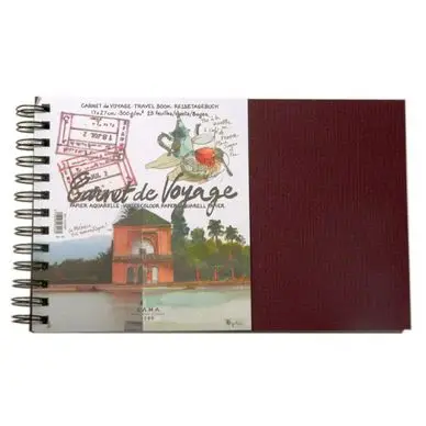 Carnet de voyage aquarelle 300 g/m² - Hahnemühle Bon Marché