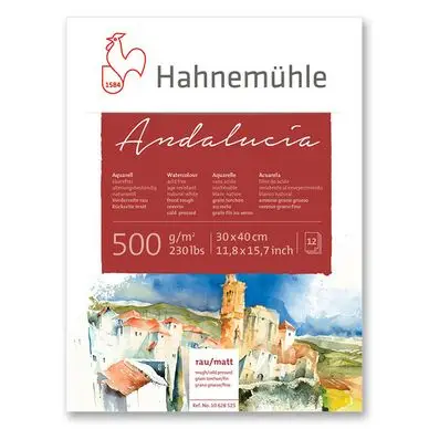 Acheter En Ligne Bloc aquarelle Andalucia 30x40cm - Hahnemühle