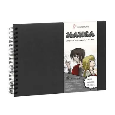 Carnet Layout couverture rigide - 80 g/m² - 75 feuilles - Hahnemühle Offre Limitée