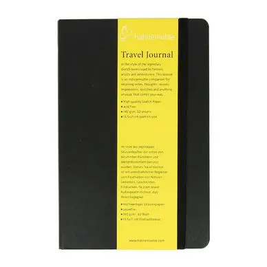 Vente Directe Carnet de croquis Travel Journal 13,5 x 21 cm - 140 g/m² 62 fles - Hahnemühle