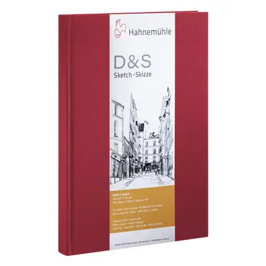 Livre à croquis format portrait couverture rouge 140g/m² - Hahnemühle Retour Gratuit