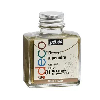 Dorure à peindre P.BO deco flacon 75 ml - Pébéo Retour Gratuit