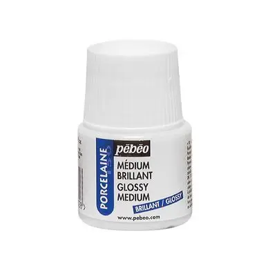 Médium brillant 45 ml pour peinture Porcelaine 150 de - Pébéo Satisfait Ou Remboursé