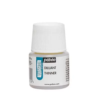 Diluant 45 ml pour peinture Vitrea 160 de - Pébéo Petit Prix
