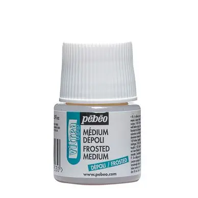 Vente Directe Médium dépoli 45 ml pour peinture Vitrea 160 de - Pébéo