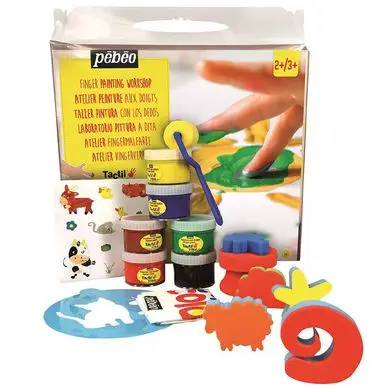 Pas Cher Set activité TACTILCOLOR 6 x 80 ml assortis - Pébéo
