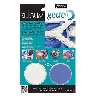 Offre Du Jour Pâte à mouler silicone Siligum 100g - Pébéo