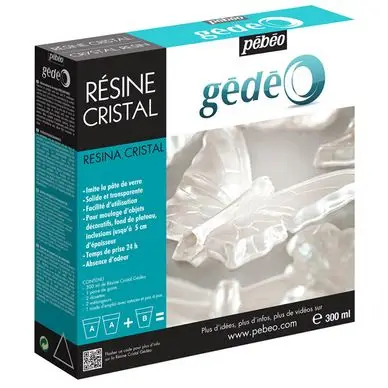 Kit résine 300ml cristal - Pébéo Réduction