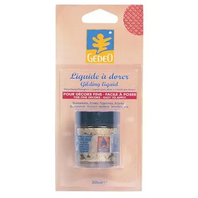 Liquide à dorer Gédéo 30 ml - Pébéo Populaire