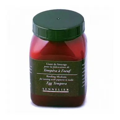 Commander Maintenant Liant de broyage tempera 200 ml - Sennelier