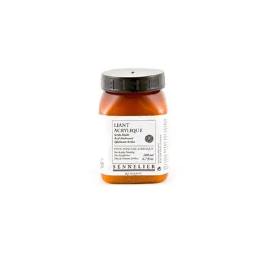 Liant de broyage acrylique 200 ml - Sennelier Prix Réduit