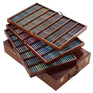 Marque Pastel à l'écu Coffret bois 525 pièces - Sennelier