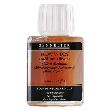 Nouveauté Médium alkyde Flow'n Dry - Sennelier