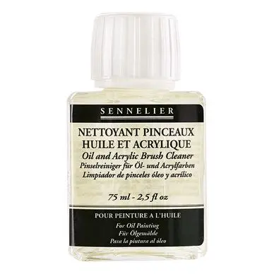 Nettoyant pinceaux Huile et Acrylique 75 ml - Sennelier Prix Promo