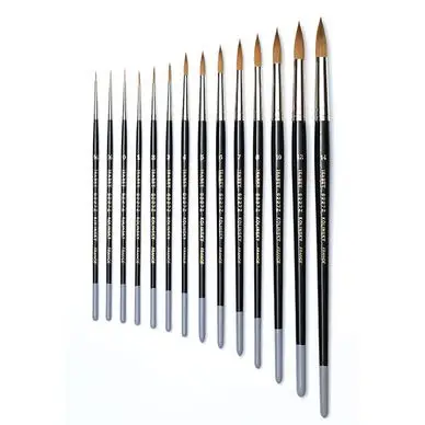 Seulement Aujourd'hui Pinceau rond Martre kolinsky pure extra série 6227Z - Isabey