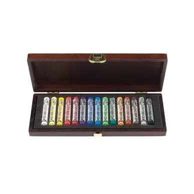 Coffret en bois de 15 pastels - Talens Quantité Limitée
