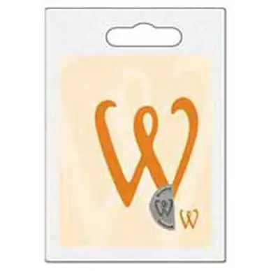 Soldes Cachet double initiale W - Aladine