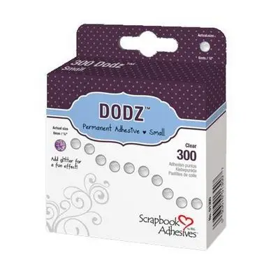 Pastilles adhésives permanentes 6 mm - Scrapbook Adhesives Solde
