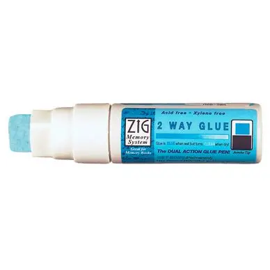 Feutre à colle permanente ou repositionnable 15 mm - Zig Prix Promo