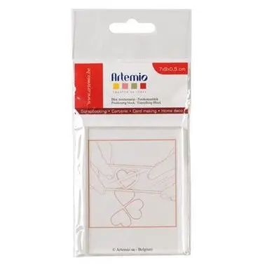 Bloc acrylique 9 x 7 cm - Artemio Promotion Saisonnière