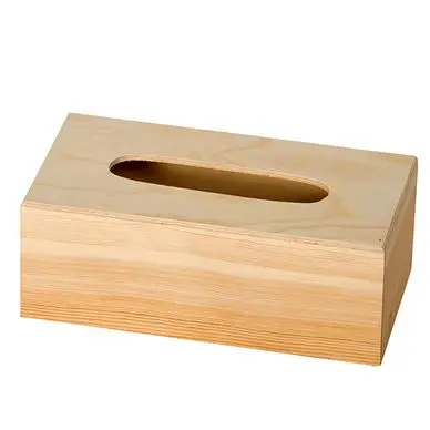Acheter Direct Boite à mouchoir en bois 25 x 13 x 9 cm - Artemio