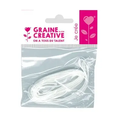 Mèche à bougie Coton 5 m Ø 1 mm - Graine Créative Super Prix