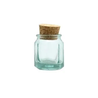 Offre Exclusive Flacon en verre Octogone 6 cm - Graine Créative