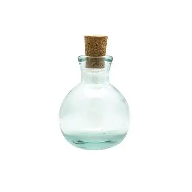Réduction Flacon en verre Boule 9 cm - Graine Créative