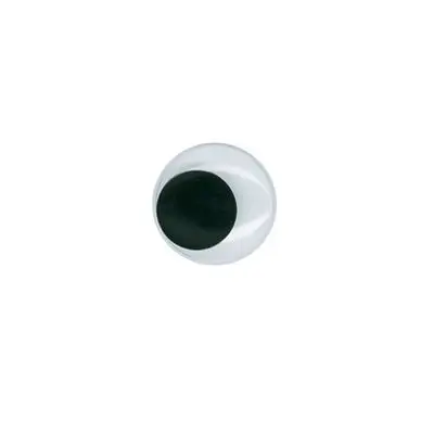 Yeux mobiles Noir Ø 9 mm 20 pcs - Graine Créative Livraison Express