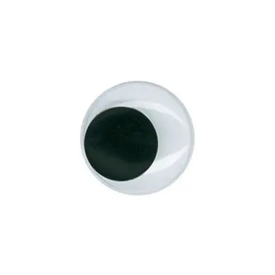 Yeux mobiles Noir Ø 15 mm 20 pcs - Graine Créative Nouveauté