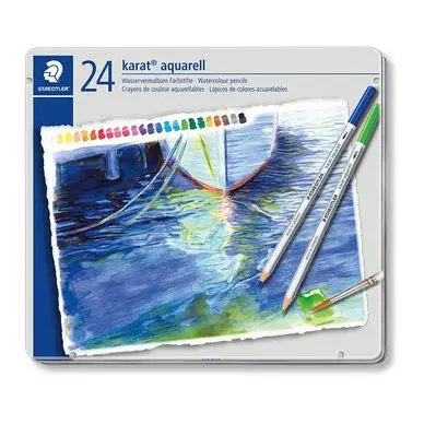Prix Choc Crayon de couleur aquarellable Karat 24 pcs - Staedtler