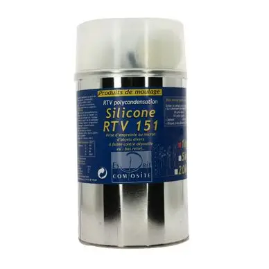 Silicone RTV 151 Standard 950 g + catalyseur 50 g - Esprit Composite Seulement Aujourd'hui