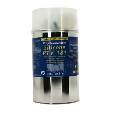 Silicone RTV 181 Haute résistance 950 g + catalyseur 50 g - Esprit Composite Must-Have