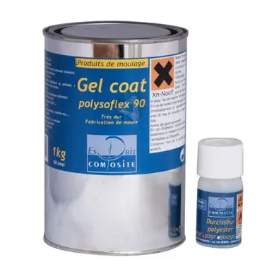 Gel coat polysoflex incolore 1 kg - Esprit Composite Paiement Sécurisé