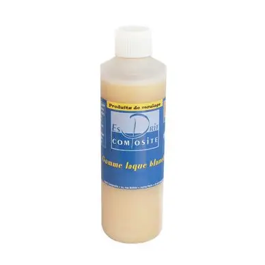 Prix Cassé Vernis gomme laque blanche 500 ml - Esprit Composite