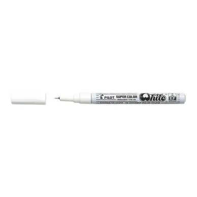 Marqueur Super Color pointe extra fine Blanc - Pilot Marque