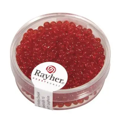 Perles de rocaille 2,6 mm transparentes - Rayher Jusqu'à Épuisement Des Stocks