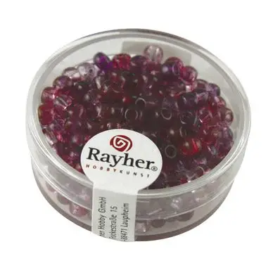 Perles de rocailles Two Tones Ø 4 mm x 17 g - Rayher Bon Marché