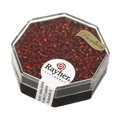Perles de rocaille Miyuki Delica métallique dépoli 4 g - Rayher Authentique