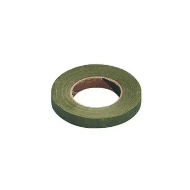 Ruban crépon olive 1,3 x 27,5 cm - Rayher Prix Promo