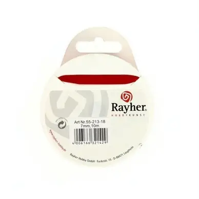 Prix Choc Ruban en satin 10 m x 0,7 cm - Rayher