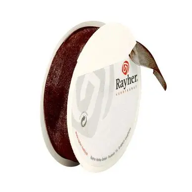 Super Prix Ruban en organdi 10 m x 1,5 cm - Rayher