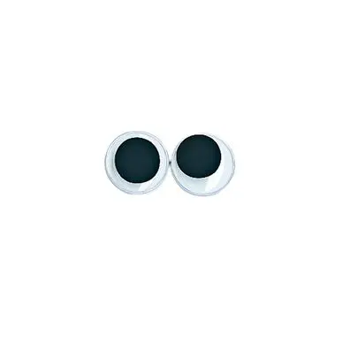 Nouvelle Collection Yeux ronds avec pupilles mobiles 12 mm - Rayher