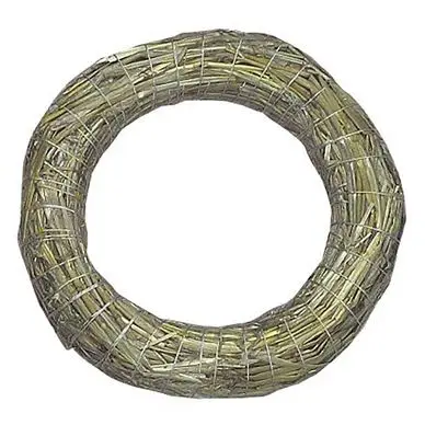 Couronne en paille soudée Ø 30 cm - Rayher Certifié