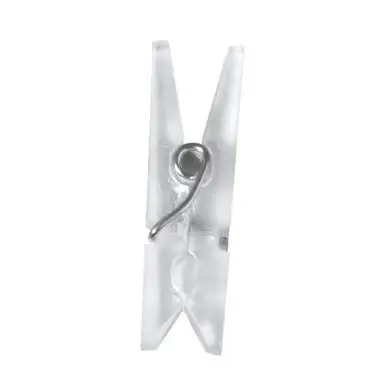 Pinces à linge en plastique transparent 29mm set de 16 - Rayher Jusqu'à Épuisement Des Stocks