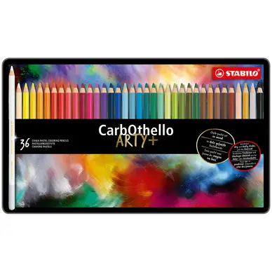 Paiement Sécurisé Boîte de 36 crayons pastels aquarellables CarbOthello - STABILO