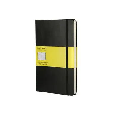 Carnet de notes rigide quadrillé 13 X 21 noir - Moleskine Affaire À Saisir