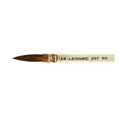 Pinceau porcelaine Rond pointu Petit-gris pur 297RO - Léonard Satisfait Ou Remboursé